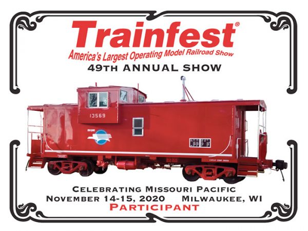 Trainfest 2020 Plaque